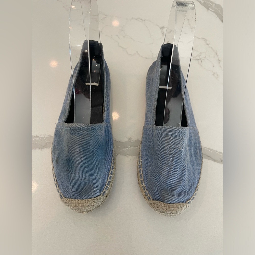 Saint Laurent Cotton Denim Espadrille Loafers (unrestored) – Women’s - Picture 2 of 11